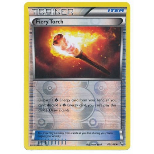 XY Flashfire 089/106 Fiery Torch (Reverse Holo)