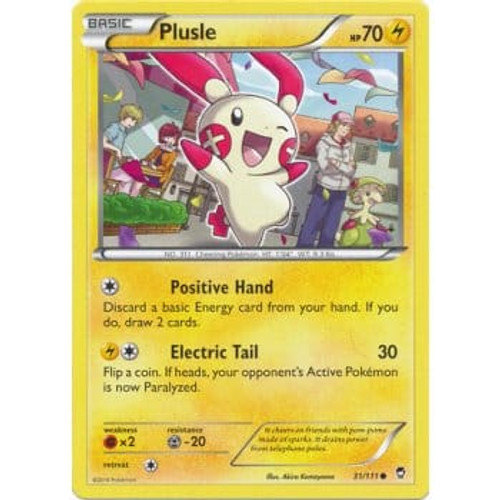 XY Furious Fists 031/111 Plusle