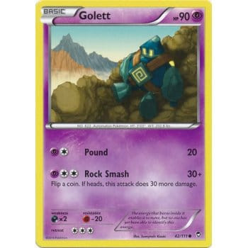 XY Furious Fists 42/111 Golett