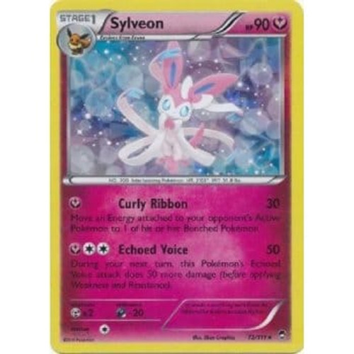 XY Furious Fists 72/111 Sylveon (Shatter Holo)