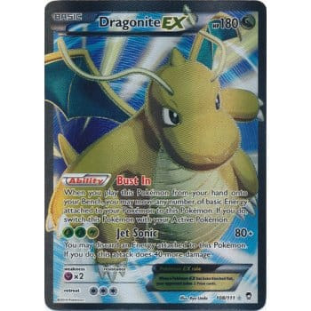 XY Furious Fists 108/111 Dragonite EX (Full Art)