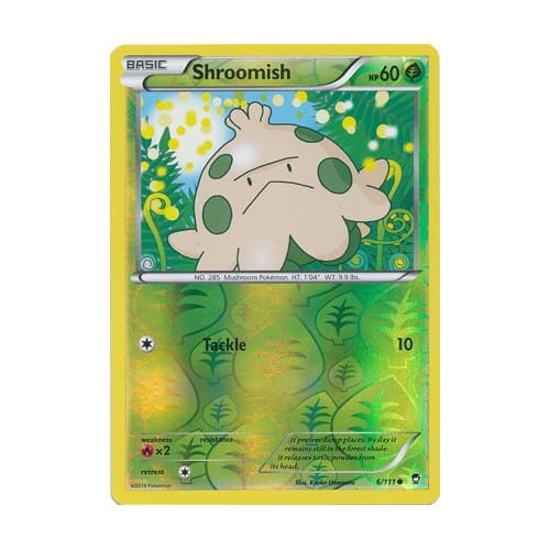 XY Furious Fists 6/111 Shroomish (Reverse Holo)