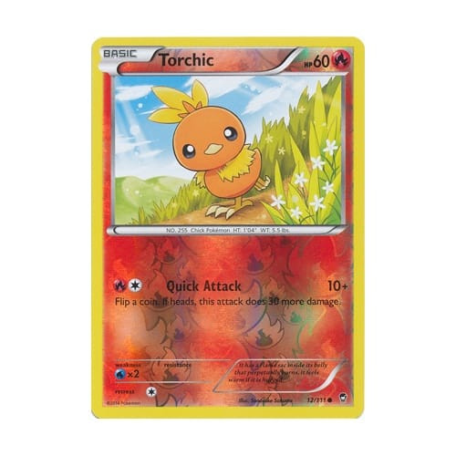 XY Furious Fists 12/111 Torchic (Reverse Holo)