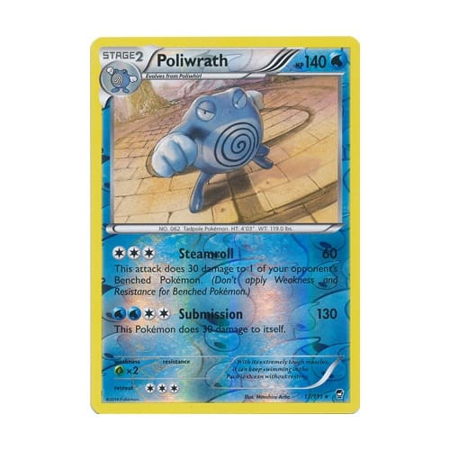 XY Furious Fists 17/111 Poliwrath (Reverse Holo)