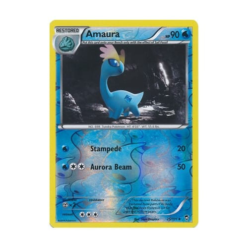 XY Furious Fists 25/111 Amaura (Reverse Holo)