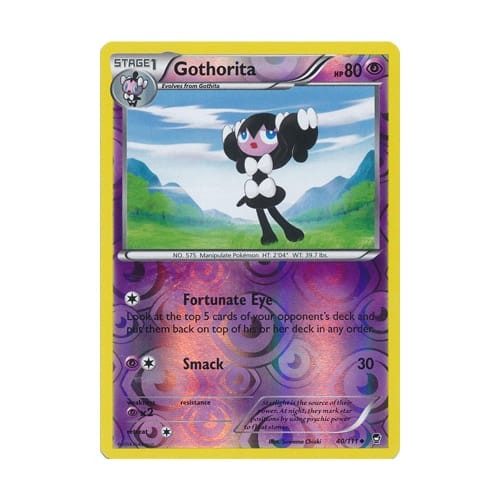 XY Furious Fists 040/111 Gothorita (Reverse Holo)