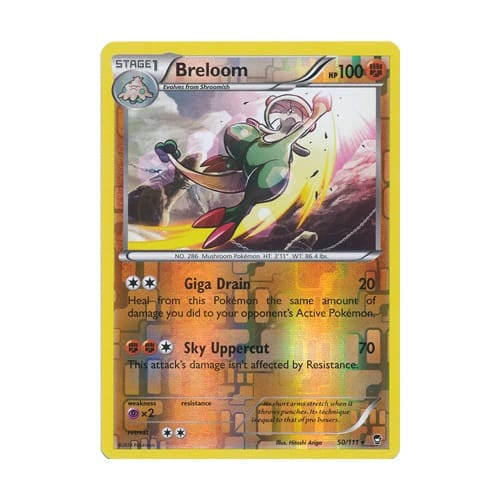 XY Furious Fists 50/111 Breloom (Reverse Holo)