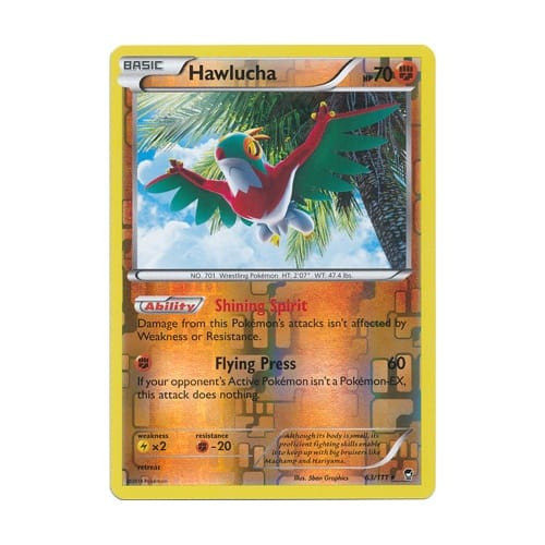 XY Furious Fists 63/111 Hawlucha (Reverse Holo)