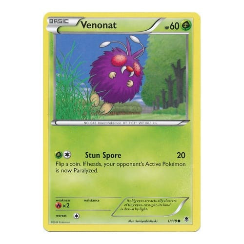 XY Phantom Forces 1/119 Venonat