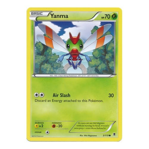 XY Phantom Forces 3/119 Yanma