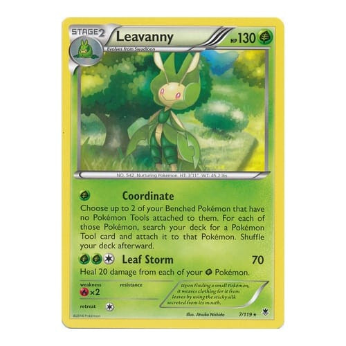 XY Phantom Forces 7/119 Leavanny