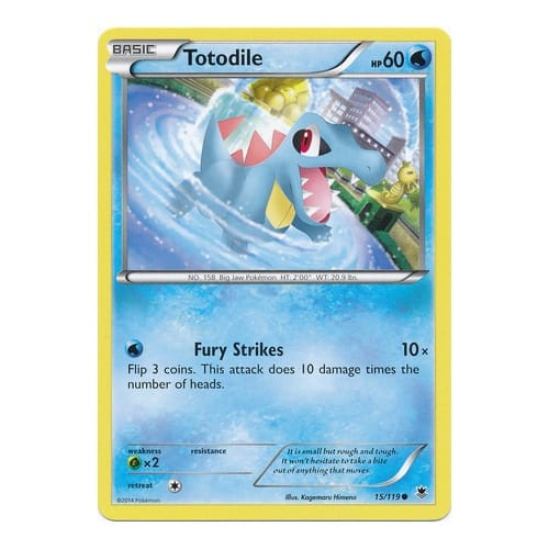 XY Phantom Forces 15/119 Totodile