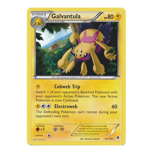 XY Phantom Forces 27/119 Galvantula (Non-Holo)