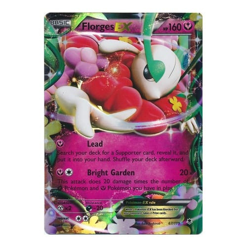 XY Phantom Forces 67/119 Florges EX (Half Art)