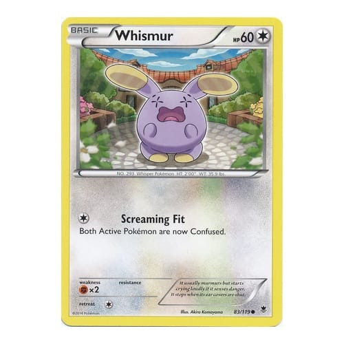 XY Phantom Forces 083/119 Whismur