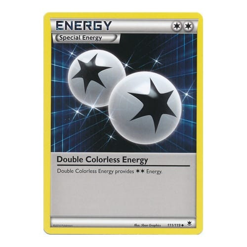 XY Phantom Forces 111/119 Double Colorless Energy