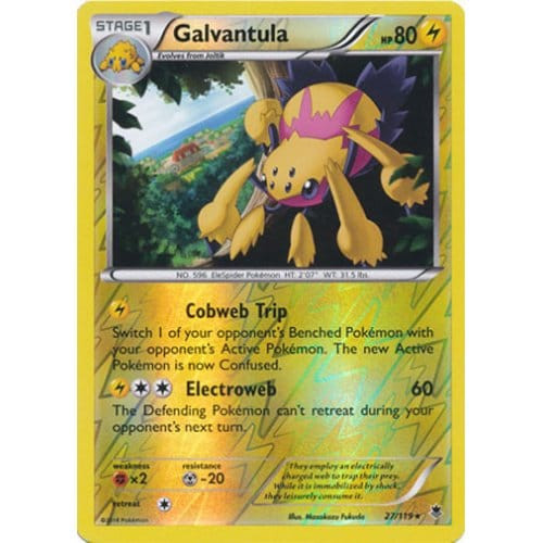 XY Phantom Forces 27/119 Galvantula (Reverse Holo)
