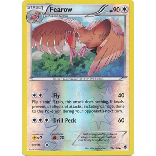 XY Phantom Forces 79/119 Fearow (Reverse Holo)