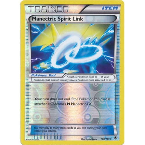 XY Phantom Forces 100/119 Manectric Spirit Link (Reverse Holo)