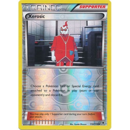 XY Phantom Forces 110/119 Xerosic (Reverse Holo)