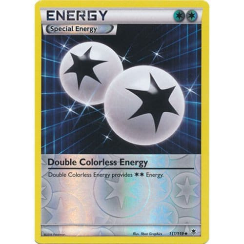 XY Phantom Forces 111/119 Double Colorless Energy (Reverse Holo)