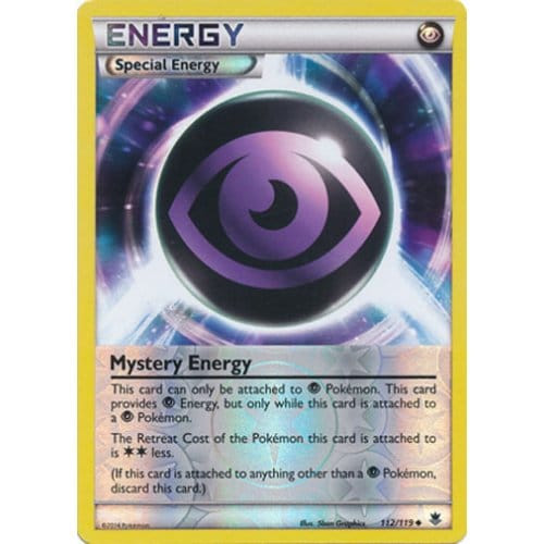 XY Phantom Forces 112/119 Mystery Energy (Reverse Holo)
