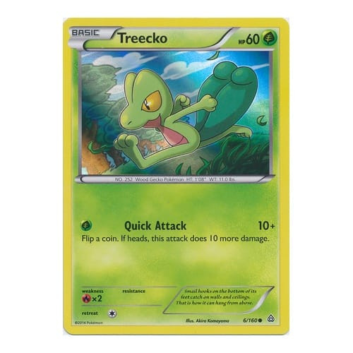 XY Primal Clash 6/160 Treecko (Holo)