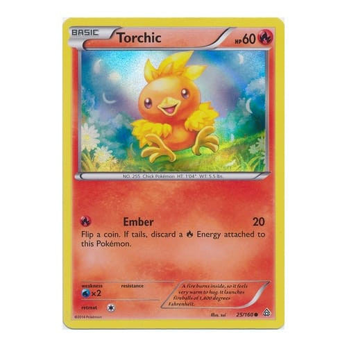 XY Primal Clash 25/160 Torchic (Holo)