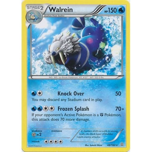 XY Primal Clash 48/160 Walrein