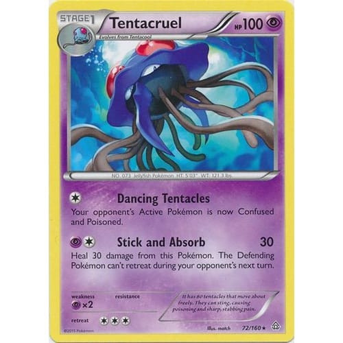 XY Primal Clash 72/160 Tentacruel