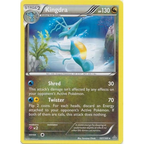 XY Primal Clash 107/160 Kingdra