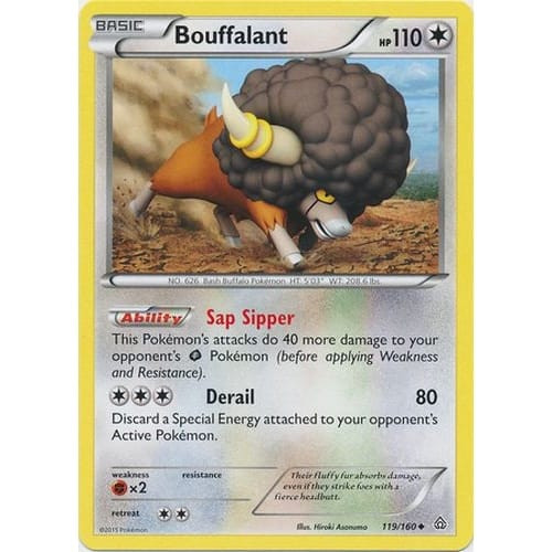 Pokémon TCG Feebas Primal Clash 43/160 Reverse Holo Common MP
