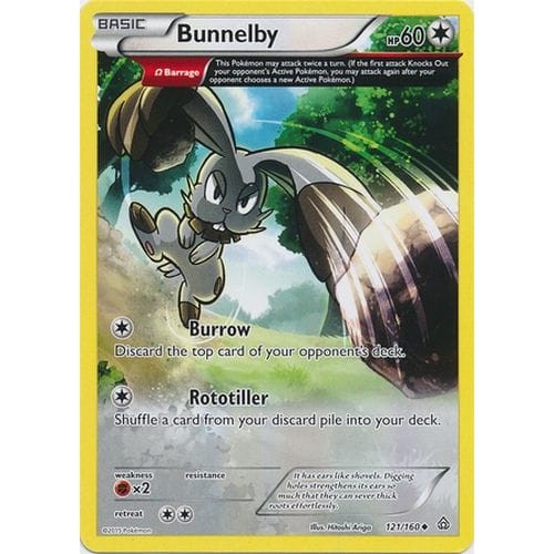 XY Primal Clash 121/160 Bunnelby