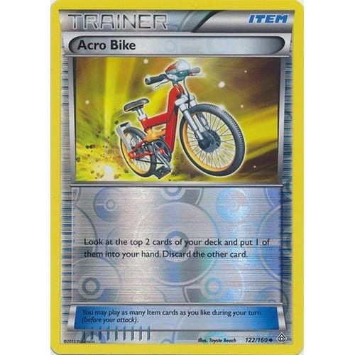 XY Primal Clash 122/160 Acro Bike (Reverse Holo)