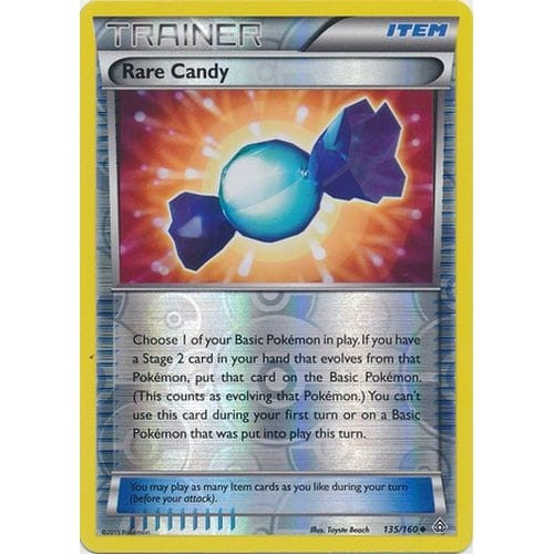 XY Primal Clash 135/160 Rare Candy (Reverse Holo)