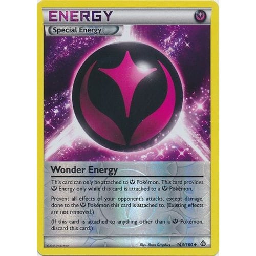 XY Primal Clash 144/160 Wonder Energy (Reverse Holo)