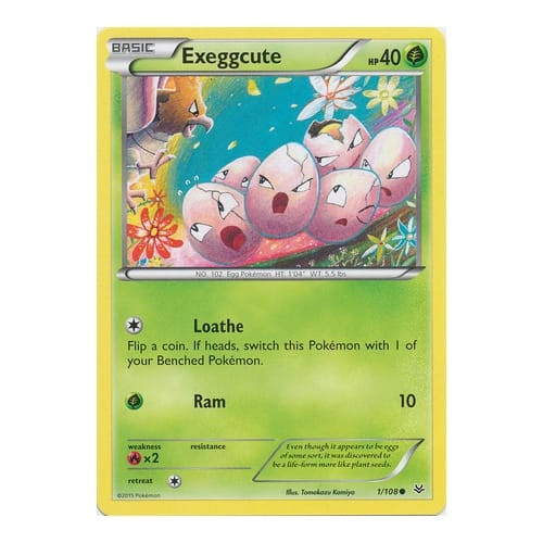 XY Roaring Skies 1/108 Exeggcute