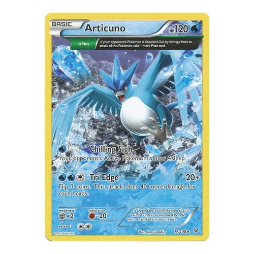 XY Roaring Skies 17/108 Articuno