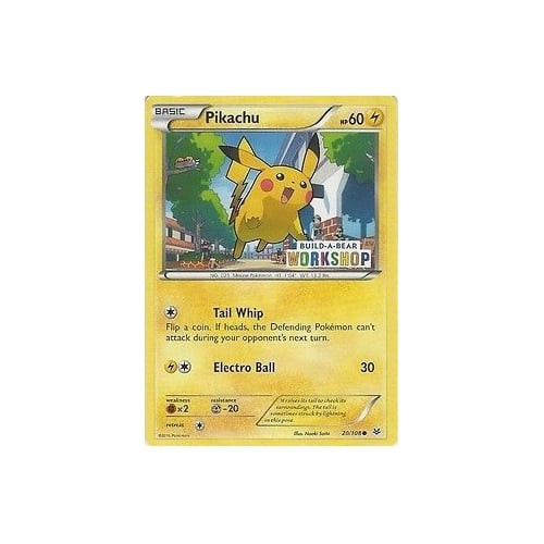 XY Roaring Skies 020/108 Pikachu (Build-A-Bear Workshop)