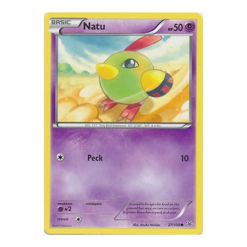 XY Roaring Skies 27/108 Natu