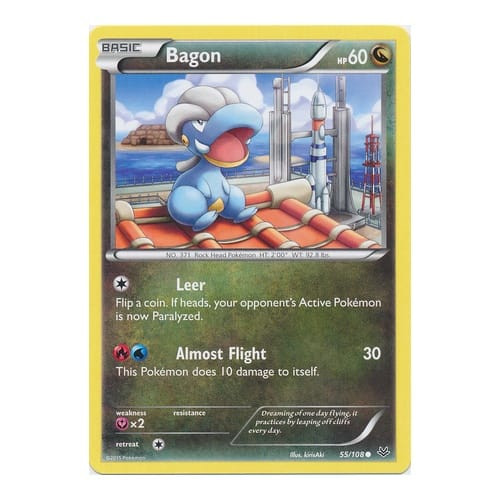 XY Roaring Skies 55/108 Bagon