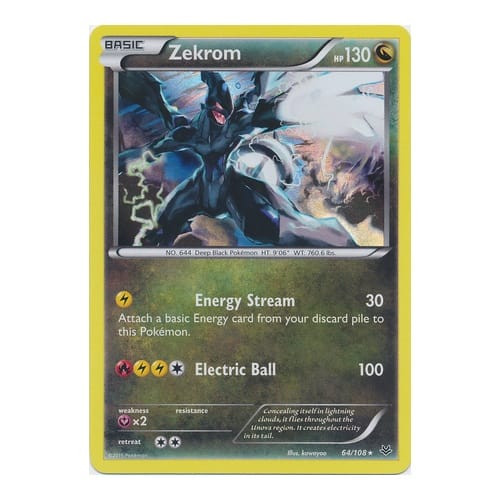 XY Roaring Skies 64/108 Zekrom (Holo)