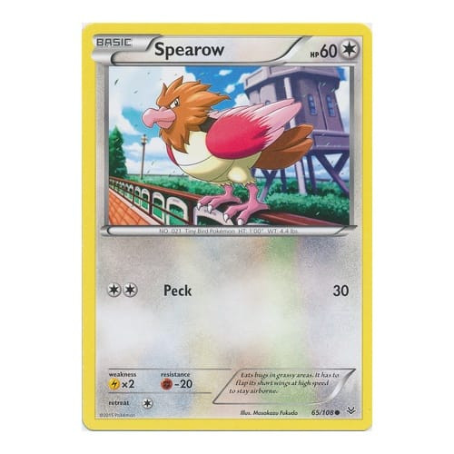 XY Roaring Skies 65/108 Spearow