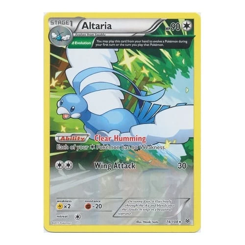 XY Roaring Skies 74/108 Altaria
