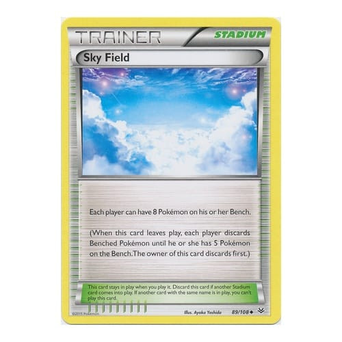 XY Roaring Skies 089/108 Sky Field