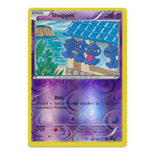 XY Roaring Skies 030/108 Shuppet (Reverse Holo)