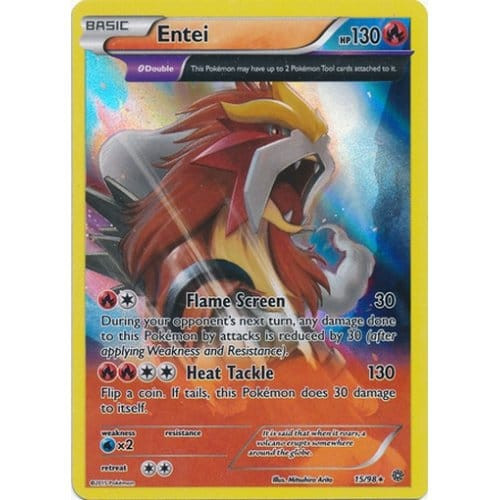 XY Ancient Origins 015/98  Entei (Holo)