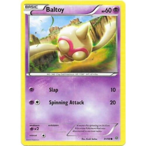 XY Ancient Origins 031/98  Baltoy