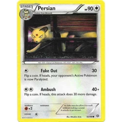 XY Ancient Origins 062/98  Persian