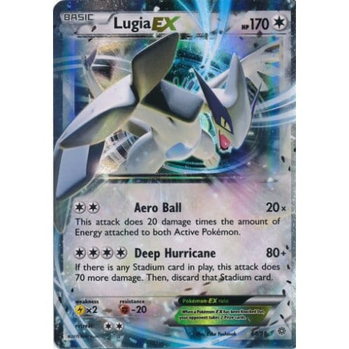 XY Ancient Origins 068/98  Lugia EX (Half Art)